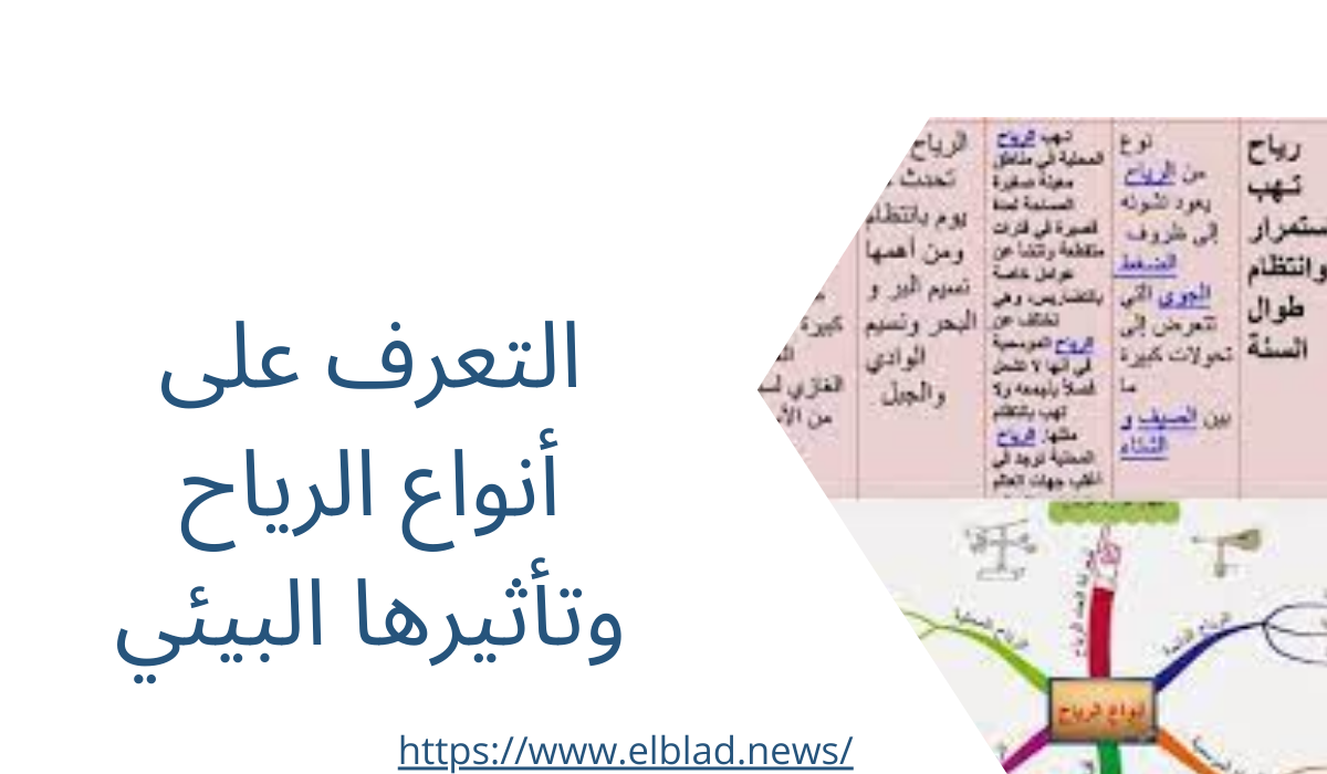 التعرف على أنواع الرياح وتأثيرها البيئي