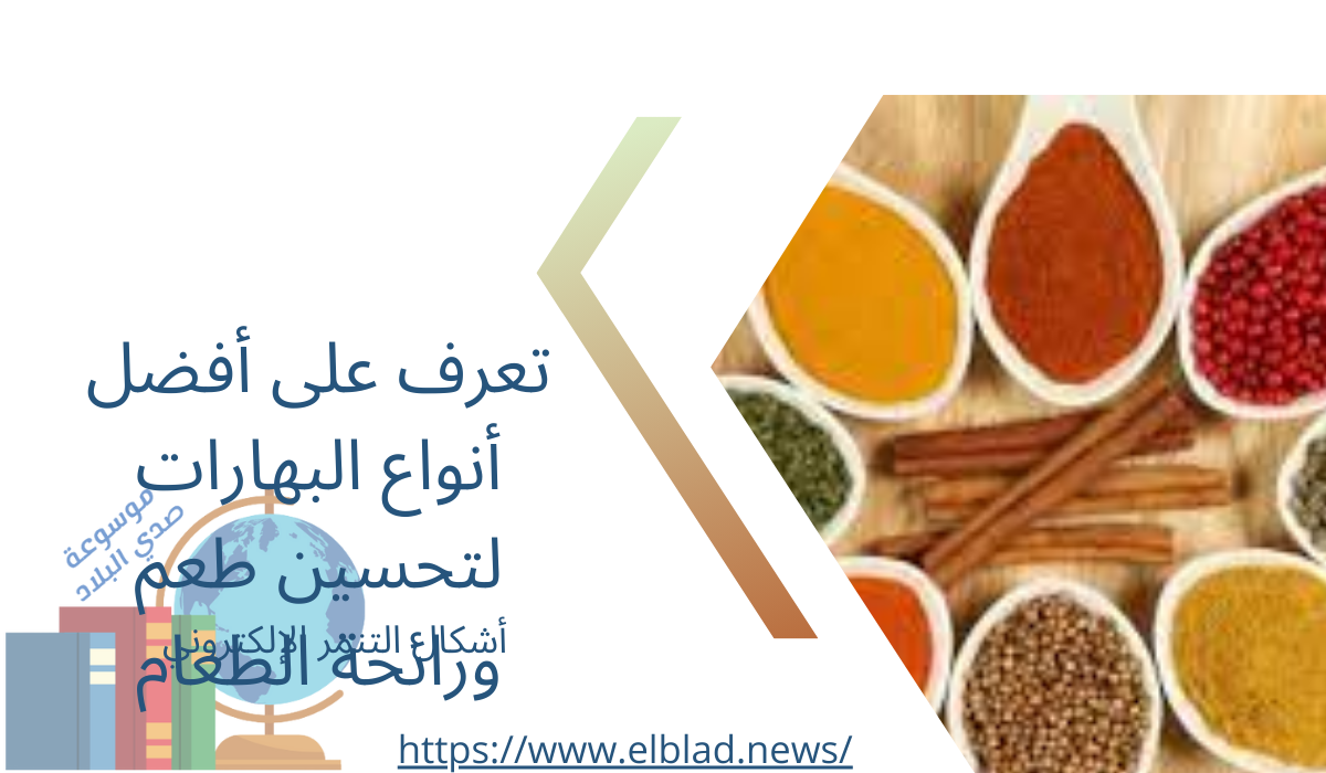 تعرف على أفضل أنواع البهارات لتحسين طعم ورائحة الطعام